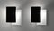 Applique da parete B205 nere di Michel Buffet, set di 2, Immagine 3