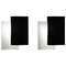 Black B205 Wall Sconce Lamp Set by Michel Buffet, Set of 2 1