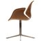 Kt 8013 Leder Beistellstuhl von Salto und Thomas Sigsgaard für One Collection 1
