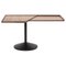 Model 840 Stadera Wood and Steel Table by Franco Albini for Cassina 1
