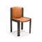 Chairs 300 in Wood and Sørensen Leather by Joe Colombo, Set of 2 4