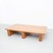 Tavolo basso in legno di quercia massiccio di Le Corbusier per Dada Est., Immagine 5