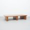 Solid Oak Low Table by Le Corbusier for Dada Est., Image 2