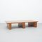 Tavolo basso in legno di quercia massiccio di Le Corbusier per Dada Est., Immagine 2
