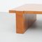 Massiver Niedriger Eichenholz Tisch von Le Corbusier für Dada Est. 12