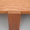 Tavolo basso in legno di quercia massiccio di Le Corbusier per Dada Est., Immagine 14