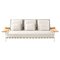 Fenc-E-Nature Outdoor Sofa in Steel, Teak and Fabric by Philippe Starck for Cassina 1