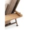 Canapé d'Extérieur Fenc-E-Nature en Acier, Teck et Tissu par Philippe Starck pour Cassina 4