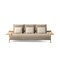 Fenc-E-Nature Outdoor Sofa aus Stahl, Teak & Stoff von Philippe Starck für Cassina 2