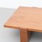Massiver Niedriger Eichenholz Tisch von Le Corbusier für Dada Est. 6