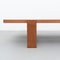 Massiver Niedriger Eichenholz Tisch von Le Corbusier für Dada Est. 3