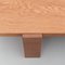 Massiver Niedriger Eichenholz Tisch von Le Corbusier für Dada Est. 8