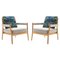 Dine Out Armchairs in Teak, Rope and Fabric by Rodolfo Dordoni for Cassina, Set of 2, Image 1