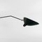 Black and White 6 Rotaiting Arms Ceiling Lamp by Serge Mouille 7