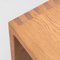 Massiver Niedriger Eichenholz Tisch von Le Corbusier für Dada Est. 9