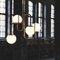 Large Strapatz Glob Brass Ceiling Lamp by Sabina Grubbeson for Konsthantverk 5