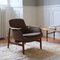 Model 53 Chairs in Fabric and Wood by Finn Juhl, Set of 2 8