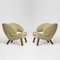 Pelican Chairs in Fabric and Wood by Finn Juhl, Set of 2 14