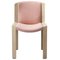 Chair 300 aus Holz und Kvadrat Stoff von Joe Colombo 1