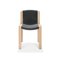 Silla modelo 300 de madera con tela Kvadrat de Joe Colombo, Imagen 3