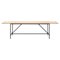 Cache Dining Table in Wood and Steel by Paul McCobb 1