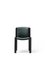 Chairs 300 in Wood and Sørensen Leather by Joe Colombo, Set of 6 4