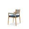 Dine Out Outside Chair in Teak, Rope & Fabric by Rodolfo Dordoni for Cassina, Image 3