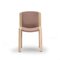 Chair 300 in Wood and Sørensen Leather by Joe Colombo, Image 16