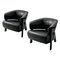 Back-Wing Armchairs in Wood, Foam & Leather by Patricia Urquiola for Cassina, Set of 2 1