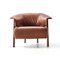 Back-Wing Armchairs in Wood, Foam and Leather by Patricia Urquiola for Cassina, Set of 2, Image 3