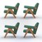 053 Capitol Complex Armchairs by Pierre Jeanneret for Cassina, Set of 4 2