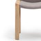 Modell 300 Stühle aus Holz und Kvadrat Stoff von Joe Colombo, 4er Set 6