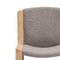 Model 300 Chairs in Wood and Kvadrat Fabric by Joe Colombo, Set of 4, Image 5