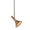 Megafon Angle Flushmount Raw Brass Ceiling Lamp by Jesper Ståhl for Konsthantverk 5