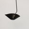 Modern Black Spider Ceiling Lamp with Five Curved Fixed Arms by Serge Mouille 9