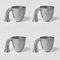 Set di supporto per recipienti in latta di Aldo Bakker, set di 6, Immagine 3