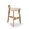 Bronco Wood Stool by Guillaume Delvigne, Image 2