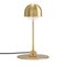 Lampes de Bureau Domo en Laiton par Joe Colombo, Set de 2 4