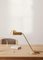 Lampes de Bureau Domo en Laiton par Joe Colombo, Set de 2 8