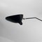 Mid-Century Modern Black Ceiling Lamp with Three Rotating Arms by Serge Mouille, Image 4