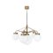 Klyfta 6l Raw Brass Ceiling Lamp by Johan Carpner for Konsthantverk 2