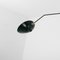 Mid-Century Modern Black Ceiling Lamp with Six White Rotating Arms by Serge Mouille 6