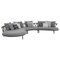 Trampoline Outdoor Sofa in Steel, Rope & Fabric by Patricia Urquiola for Cassina 1