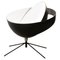 Schwarze Mid-Century Modern Saturn Stehlampe von Serge Mouille 1