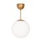 Glob Brass D20 Ceiling Lamp from Konsthantverk 4