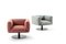 8 Cube Armchair with Swivel Base by Piero Lissoni for Cassina, Image 5