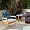 Dine Out Armchair in Teak, Rope & Water-Repellent Fabric by Rodolfo Dordoni for Cassina, Image 7