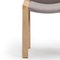 Chair 300 aus Holz und Kvadrat Stoff von Joe Colombo 4