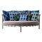 Trampolin Outdoor Sofa aus Stahl, Seil & Stoff von Patricia Urquiola für Cassina 1