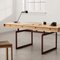 Office Desk Table in Wood and Steel by Bodil Kjær, Image 7